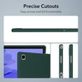 thumbnail image 3 of Allytechgroup Galaxy Tab S6 Lite 10.4" Case, Slim Shockproof Anti-Scratch Protective Drop Proof Skin Friendly Case Cover for Galaxy Tab S6 Lite SM-P620/P625/P613/P619/P615/P610,Darkgreen, 3 of 9