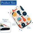 thumbnail image 4 of Bowling Furry Printed Soft Comfortable Car Armrest Cover Pad - 12.5x8.2 Inch Armrest Accessory Accessories, 4 of 6