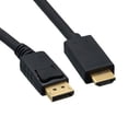 thumbnail image 5 of CableWholesale 10H1-64106 6 ft. DisplayPort to HDMI Cable - DisplayPort Male to HDMI Male, Black, 5 of 5