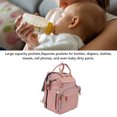 thumbnail image 4 of Baby Diaper Bag Foldable Multifunctional Baby Diaper Backpack with USB Charging Port for Travel, 4 of 7