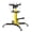 Yellow, variant on Hydraulic Telescopic Powertrain Jack – 1322 lbs 2-Stage Adjustable, 33.8"-72.8" High Lift, 360° Swivel Wheels, Anti-Slip Rubber Pad, Foot Pedal, Heavy Duty Floor Jack for Garage & Workshop, Blue