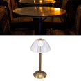 thumbnail image 4 of CNKOO Industrial LED Table Lamp USB Rechargeable Rustic Desk Lamp Stepless Dimmmable Bedside Night Light for Restaurant Bar Coffee Shop, 4 of 21