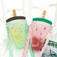 thumbnail image 4 of Straw Cup Cute Fruit Design Aislamiento Térmico Botella De Agua Con Correa Para El Hombro Hombro A Prueba De Fugas Contenedor De Agua Para Niños Al Aire Libre Niños seitruly HA026788-04, 4 of 6