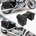 thumbnail image 2 of Unique Bargains Pair Universal Motorcycle Saddlebag Quick Release Buckles Black for Motorcycle 10.24"x4.33"x9.45", 2 of 8