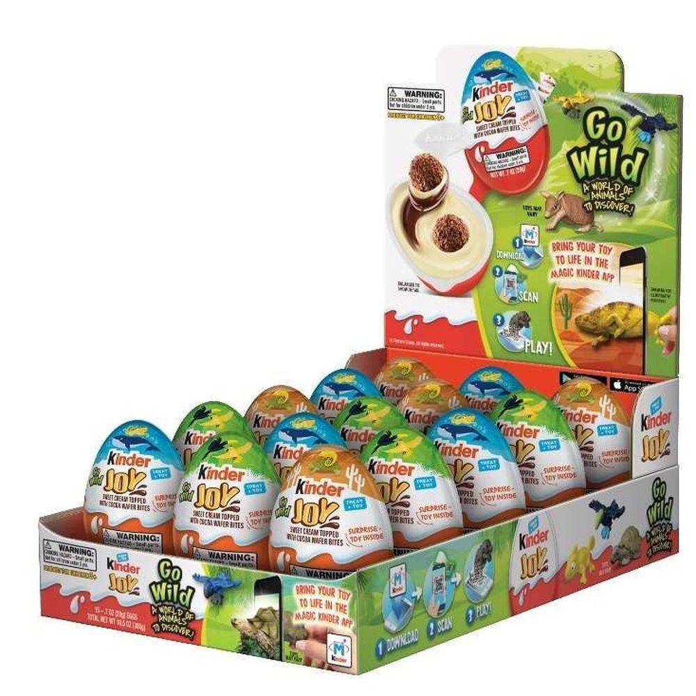  Price Case Kinder Joy Go Wild Africa 4 15 7 Ounce Walmart