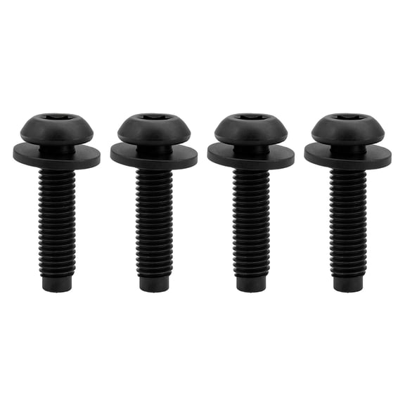 M8 Torx Screw Bolts Replacement for Jeep Wrangler JK 2007-2018 - Pillars, Windshield Frame, Hinges, Hard Full Doors, Hard Door Hinges, Half Doors, Roll Bar - 06508953AA (4 Pack)