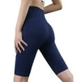 thumbnail image 4 of Pantalones de Yoga para mujer, reemplazo de cintura alta, transpirables, absorbentes del sudor, deportes, sentadillas profundas, pantalones Prendas para la parte inferior del cuerpo Azul oscuro L Minnieouse  AP019347-09, 4 of 6