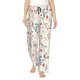 thumbnail image 1 of Balery Wildflower Watercolor 3 Pantalones de pijama para mujer, pijamas ultraligeros, pantalones de estar por casa-Large, 1 of 6