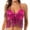 Hot Pink, variant on SNKSDGM Female Racerback Tank Tops for Women Plus Size Square Neck Tank Top Women Yellow Women's Belly Dance Sequin Bra Tassel Clothing Tops A