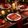 thumbnail image 6 of SLYNSHome 20Pcs Christmas Disposable Paper Napkins Tableware,Christmas Theme Napkins For Holiday Party Supplies And Dinner Gathering, 6 of 6