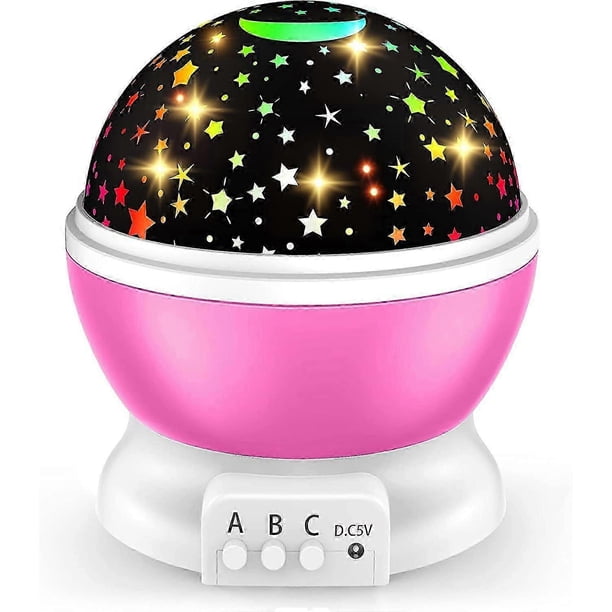 Liangnv Gifts for 2-12 Year Old Girl Stars Night Light Projector for Kids 3-11 Years Old Birthday Gift Romantic Star Night Lights Projector for Age 4-