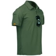 thumbnail image 4 of Sovtemp Men's Sports Quick Drying T-shirt Short Sleeved Polo shirt Men's Casual shirt Top, 4 of 5