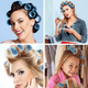 thumbnail image 5 of Tubos De Rizadores De Pelo Plás Autoagarre Hair Rulo 49 pzs, Azul, 5 of 5