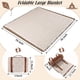 thumbnail image 3 of Manta VitalCozy plegable impermeable 180x180 cm para exteriores, 3 of 8