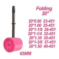 thumbnail image 4 of Ultralight Bike Inner Tube 20inch 451 406 Bicycle Tpu Material Tire 25g, 4 of 5