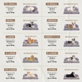 thumbnail image 2 of Cama para Perros MEKIY Ortopédica Lavable con Funda Removible Morada XL, 2 of 9