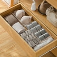 thumbnail image 2 of Boîte de Rangement Durable avec Plus de Compartiments, Organisateur de Tiroir Transparent pour Chambre, 2 of 7