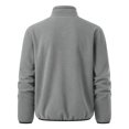 thumbnail image 3 of YOUTHUP Men's Full-Zip Fleece Jacket Classic Straight Fit Stand Collar Warm Winter Coat Outdoor Casual Layering Outerwear, 3 of 10