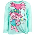 thumbnail image 3 of DreamWorks Trolls Poppy Little Girls Pullover T-Shirt and Leggings Outfit Set Toddler to Little Kid, 3 of 5