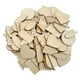 thumbnail image 1 of Cateissary 100 piezas de madera, suministros de adorno para manualidades DIY, decoración de casa en blanco encantadora para álbum de recortes,, 1 of 6