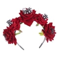 thumbnail image 1 of Diadema Rojas para Mujer, , Accesorios para El Cabello, Diadema, Zulema diademas de flores de halloween, 1 of 8