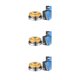 thumbnail image 1 of Eigraketly VIARON Universal Bike Bearing Headset 42-52mm Horquilla recta Rodamientos dobles Alta dureza Ciclismo Accesorios Oro Type1 NO1 Eigraketly CBP272973, 1 of 6