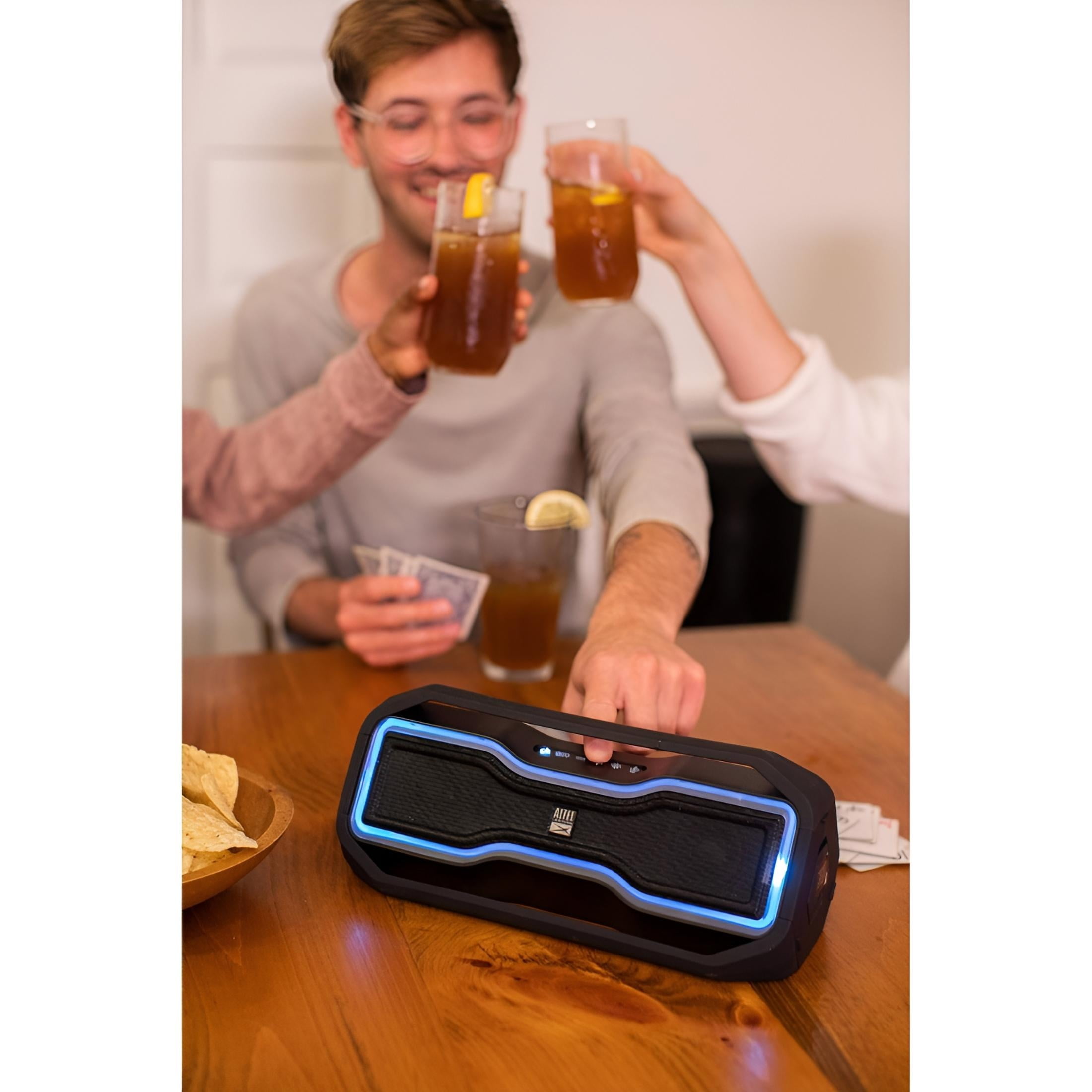 Altec Lansing Rockbox Waterproof Bluetooth Wireless Speaker