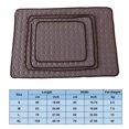 thumbnail image 4 of AUQ Summer Cooling Mat for Dogs Cats Pet Cooling Mat Dogs Cats Chill Bed Indoor Summer Heat Relief Indoor Cool Cushion Gel Sleeping Pad Seat Pet Crate Pad Portable & Washable Pet Cooling Blanket, 4 of 15