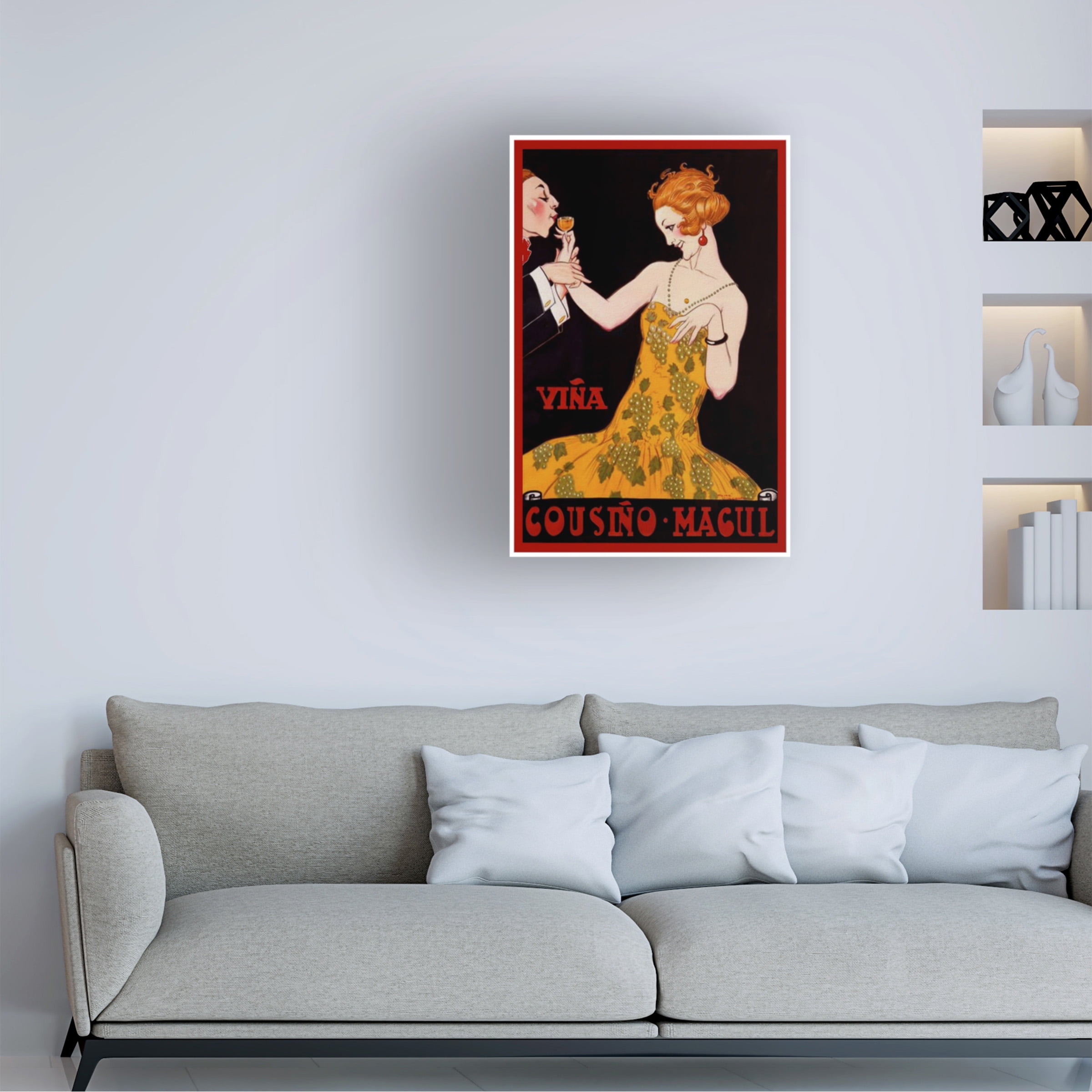 Trademark Fine Art 'Spirits 34A' Canvas Art by Vintage Lavoie
