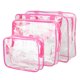 thumbnail image 3 of Bolsas de viaje transparentes BuyWeek 3 piezas de PVC, 3 of 14