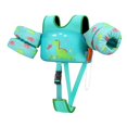 thumbnail image 2 of koolsoo Baby Swim Flotation Vest Toddlers Swim Float Vest Green Dinosaur, 2 of 9