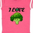 thumbnail image 4 of Inktastic I Love Broccoli Boys or Girls Baby Bodysuit, 4 of 5