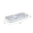 thumbnail image 3 of Fiudx Liquidación De Ofertas Flash Estante De Ducha Directo Para Barra Deslizante, Estante De Ducha Para Baño, organizador De Esponja, Jabón Para Champú, Adecuado Para 8 Postes De Ducha De Diferentes, 3 of 7