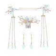 thumbnail image 2 of a refined product description for your **5pcs Chinese Tassel Hair Sticks Set**:\n\n \n\n### **5pcs Chinese Tassel Hair Sticks Set – Floral Hair Comb &, 2 of 3