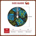 thumbnail image 2 of Rateoe Play Game Pattern Christmas Tree Skirt with Ties , Christmas Tree Decorations, Farmhouse Christmas Decor Xmas Holiday Decorations-30", 2 of 6