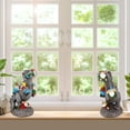 thumbnail image 5 of Estatua de jardín de dinosaurios, decoraciones para exteriores de 24CM, decoraciones para Patio, regalos ornamentales, 5 of 5