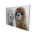 thumbnail image 1 of Two lamas - 36"x48" canvas - Print on demand, 1 of 5