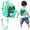 Green, variant on Baby Safety Harness Toddler Leash Backpack Cartoon Animal Anti-lost Bag