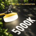 Led Site Rope Lighting 50FT 2Prong LED Construction String Lights, 5000 Lumen Daylight ...