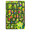 Green/Black, variant on CAROMIO Kids Rug 8 x 10 Road Rug for Kids Toddler Classroom Car Street Traffic Carpet Kids Bedroom Rug for Kids Bedroom Nursery Playroom Classroom, Green/Black