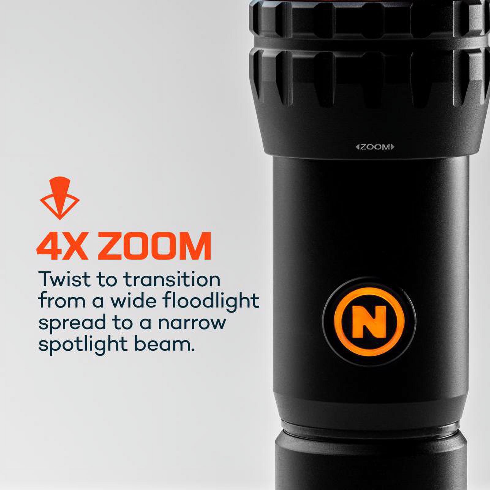 NEBO Slyde King 1000 lm Black LED Work Light Flashlight 18650 Battery