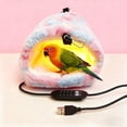 thumbnail image 1 of Heated Hanging Bird Cozy Warm For Parrots Conures Small Birds With Chewable Rope, 1 of 5