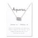 thumbnail image 1 of Xihbxyly Collar de Las Doce Constelaciones, Elegante Colgante de Oro Rosa, Elegante Joya de Aleación, Regalo Perfecto para Fiestas, Cumpleaños, Inauguración de La Casa, Ideal para Mujeres, Hermoso Ac, 1 of 2