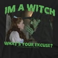 thumbnail image 2 of The Wizard of Oz What's Your Excuse Unisex Adult Long-Sleeve T Shirt, Black, 2X-Large, 2 of 4