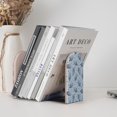 thumbnail image 4 of Pofeuu Cute Ice Cream Print Large Bookend Hold Heavy Books- Wood Bookends for Heavy Books Heavy Duty Book Ends Wood Bookends for Office Desk Non-Skid, 4 of 7