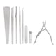 thumbnail image 4 of Juego de cuchillos de pedicura ANGGREK peso ligero cuchillo removedor de callos para el hogar, 4 of 8