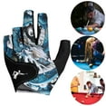 thumbnail image 6 of BLEEUS Left Hand Billiard Glove Breathable Snooker Cue Sport Glove Pool Glove (A) Sporting Supplies (A), 6 of 10