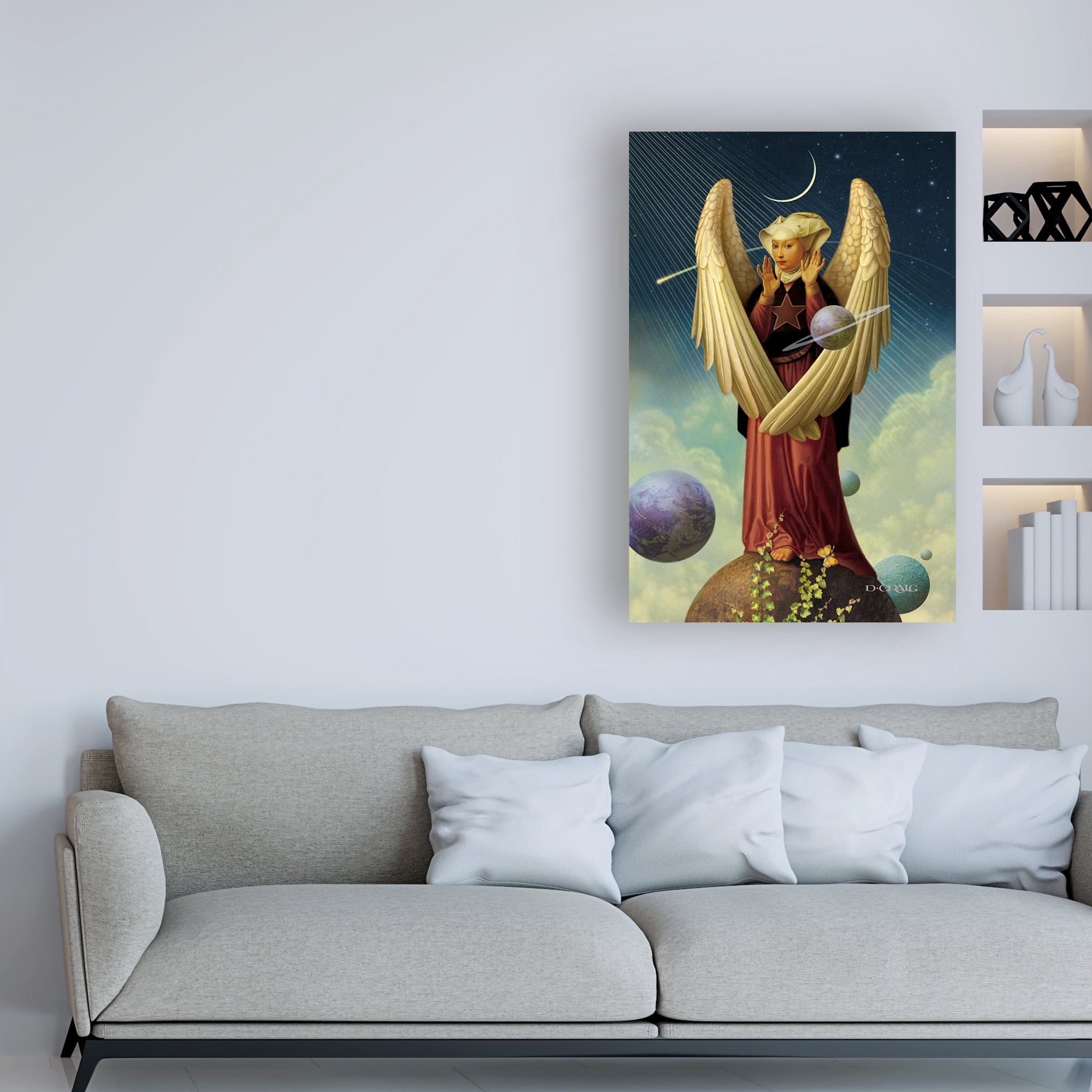 Trademark Fine Art 'Celestial Objects' Canvas Art by Dan Craig