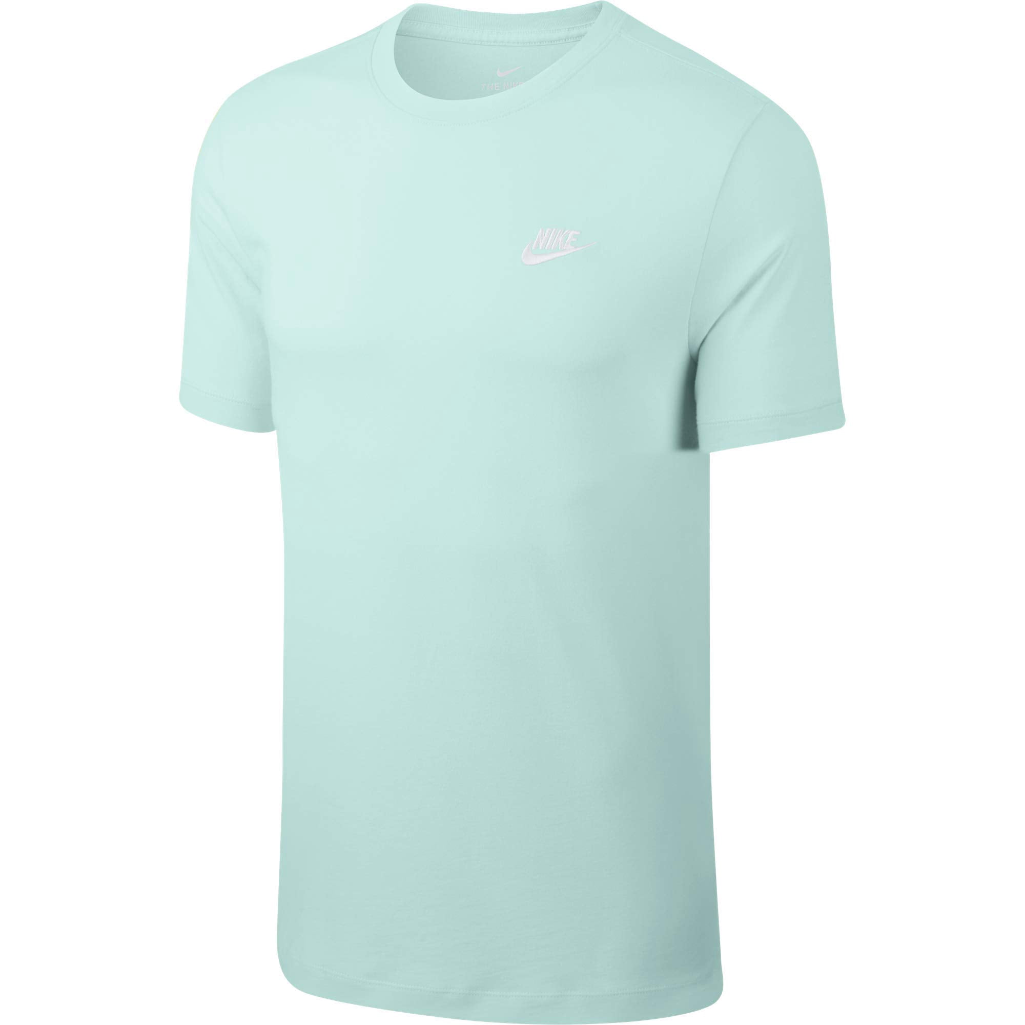 Men's Nike Sportswear Club T-Shirt, Nike Shirt for Men with Classic Fit, Teal Tint/White, | Walmart Canada