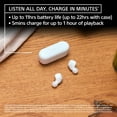 thumbnail image 2 of Sony WF-C510 Compact and Lightweight Truly Wireless Earbuds with Up To 11 Hours Battery Life and Multipoint Connection (White), 2 of 11